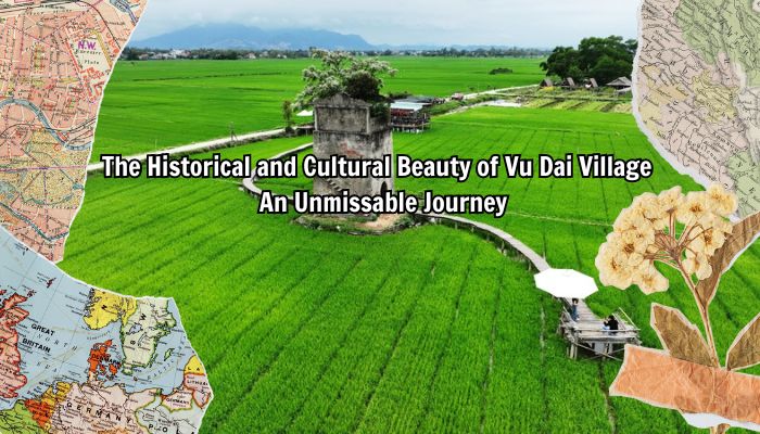 The Historical and Cultural Beauty of Vu Dai Village - An Unmissable Journey