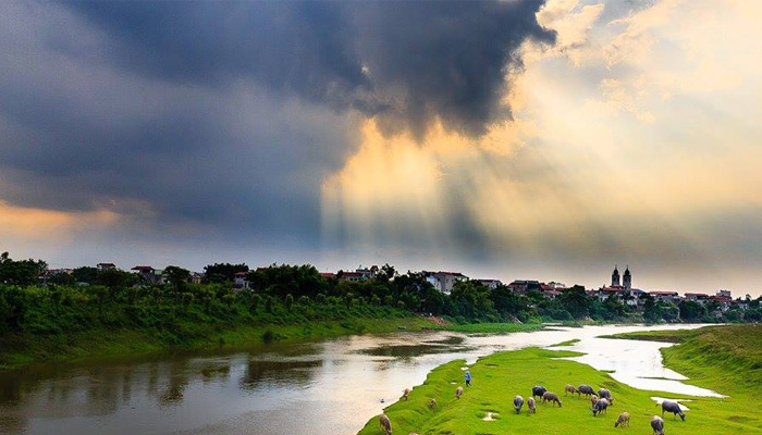 Charming poetic landscape: Kem Trong Ha Nam