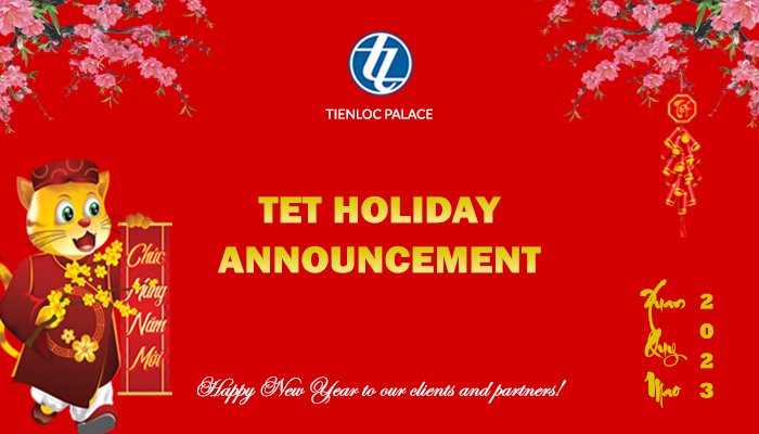 TET HOLIDAY 2023 ANNOUNCEMENT